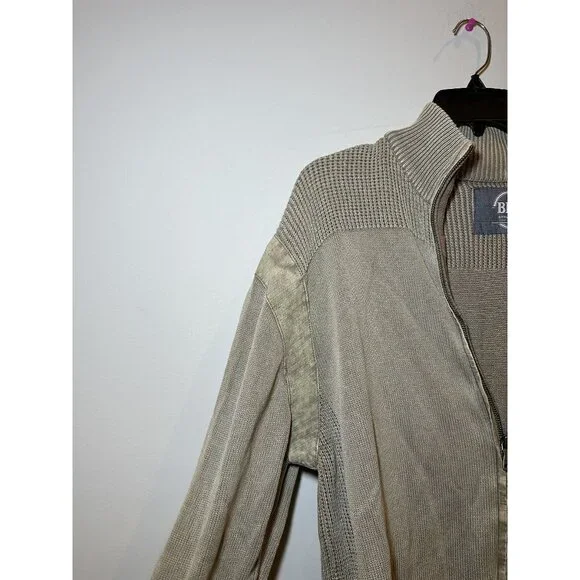 BKE Men’s Athletic Fit Zip-Up Jacket Size XL – Performance Stretch Casual Layer - Picture 4 of 10